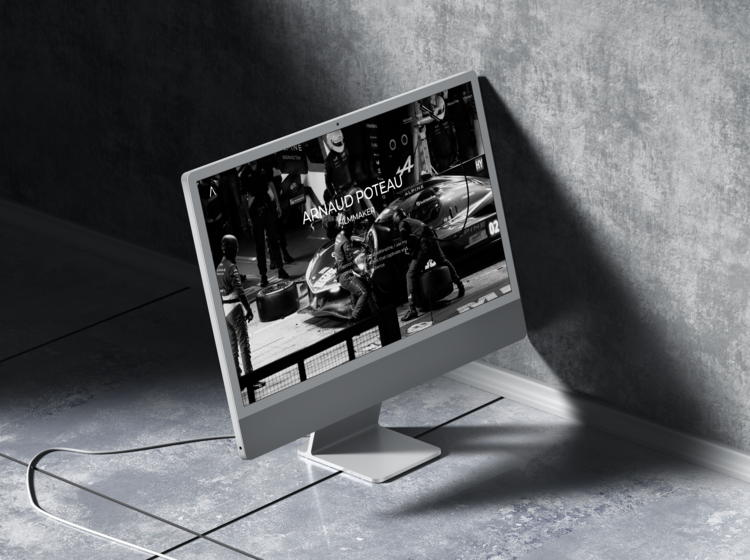 Arnaud poteau filmmaker ange brik webdesign desktop version